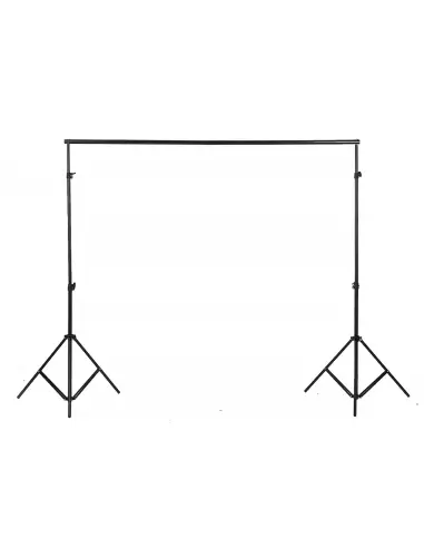 StudioLights-Set mit 2 Hintergründen, 40x60 cm, 125 W